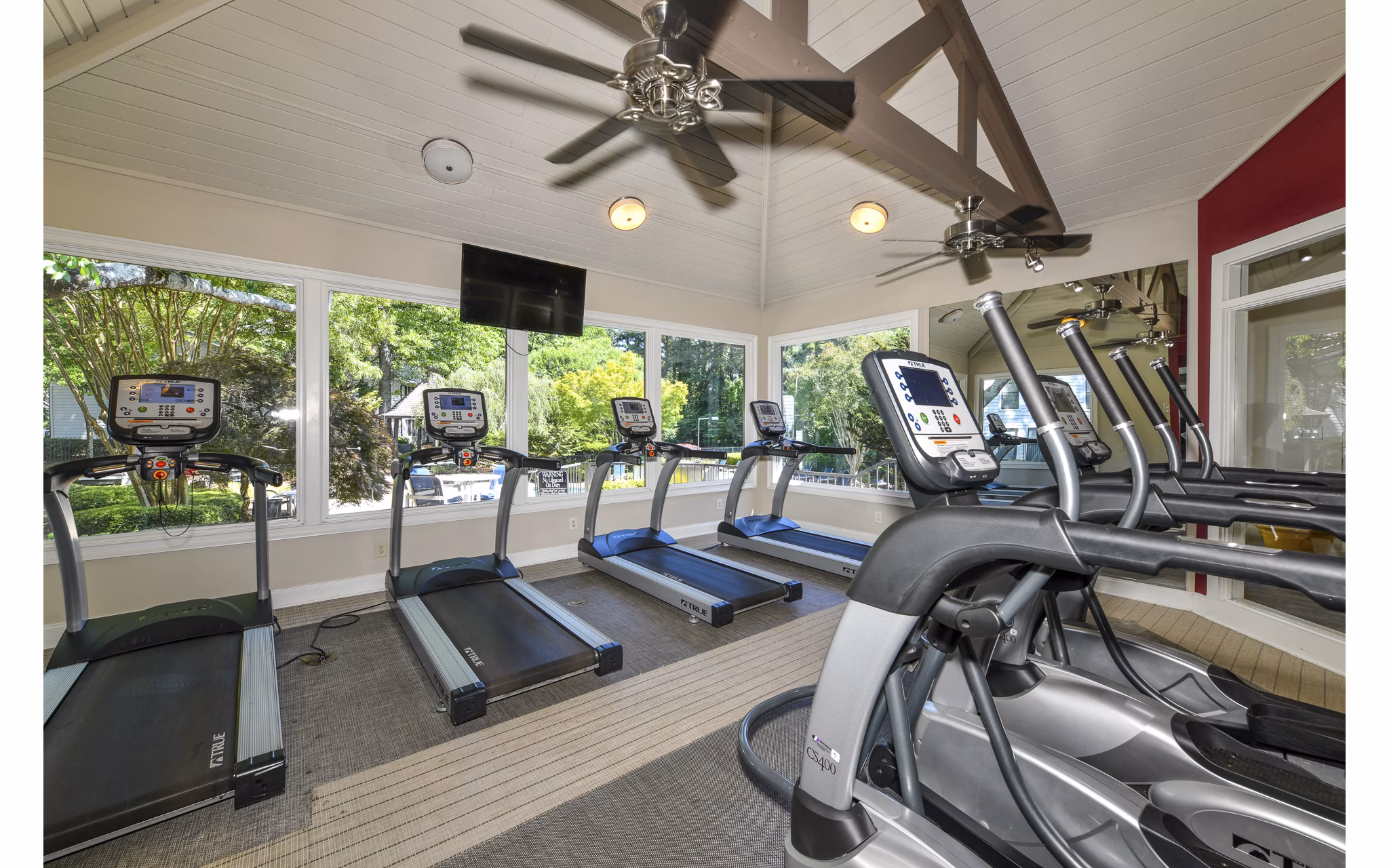 State-of-the-art fitness center with modern equipment at Avana Court Apartments Ideal for active lifestyles and wellness enthusiasts