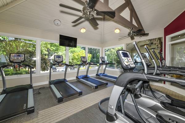 fitness center at Avana Court Apartments