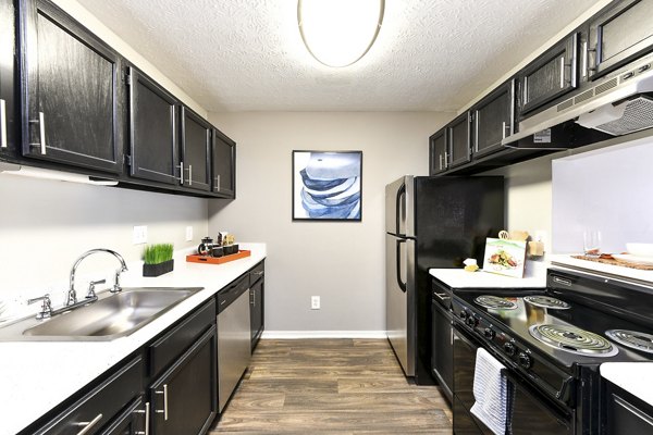 kitchen at Avana Court Apartments