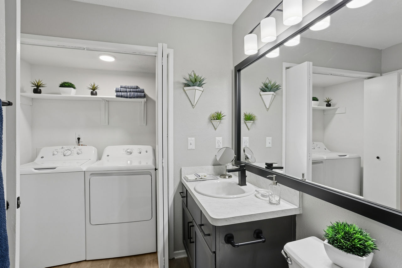 Laundry room at Avana Court