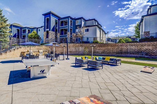 recreational area at The Fletcher Southlands Apartments