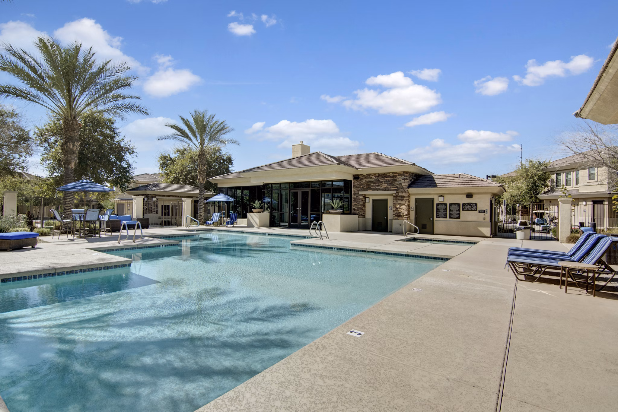 pool at Cobalt on 32nd Apartments 