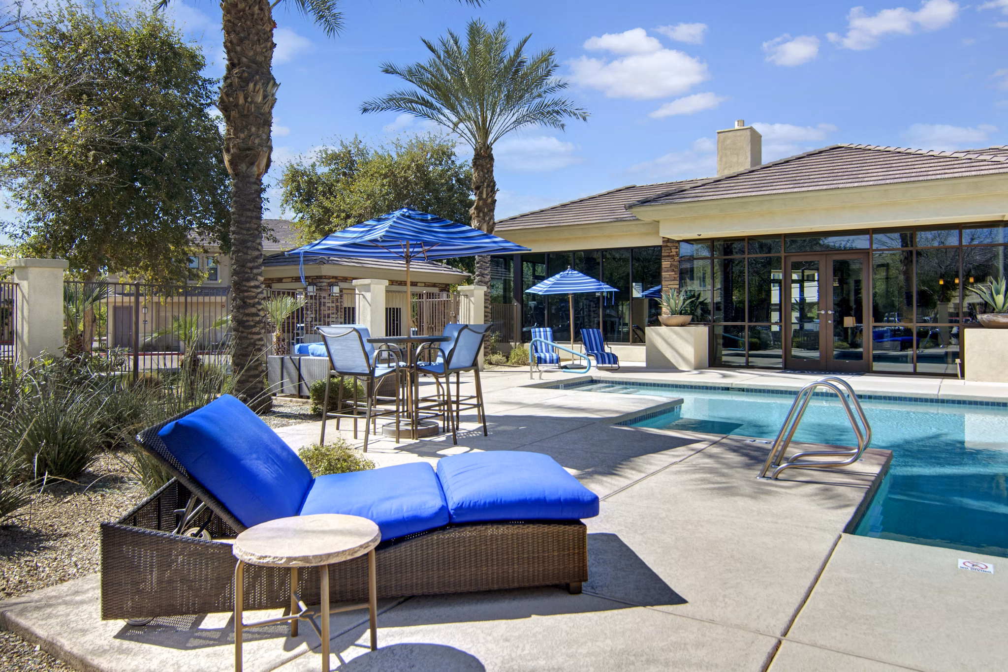 pool at Cobalt on 32nd Apartments 