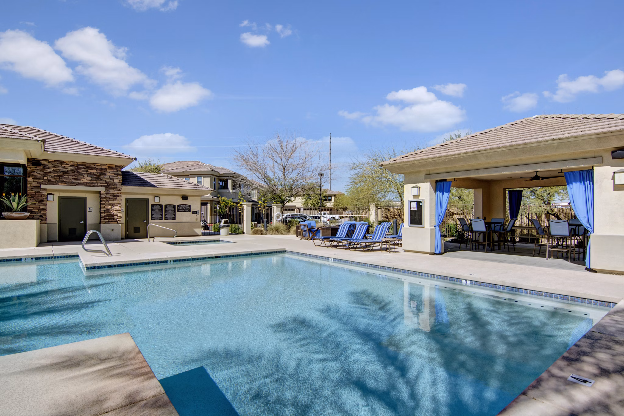 pool at Cobalt on 32nd Apartments 