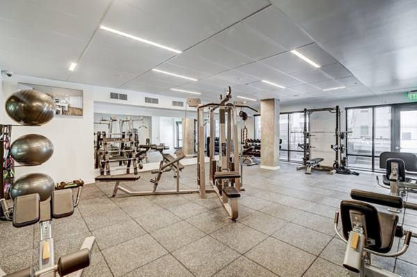 fitness center at Vue West Apartments