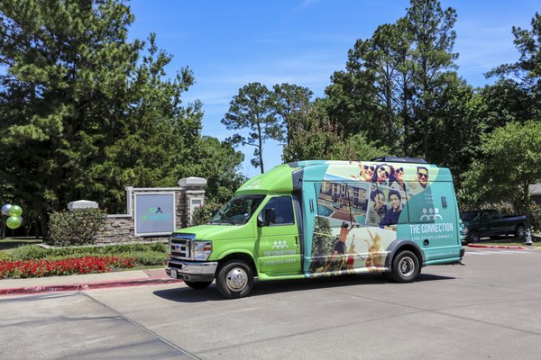 car care station at Connection Apartments