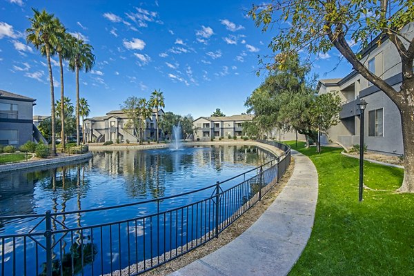 building/exterior at Laguna at Arrowhead Ranch Apartments