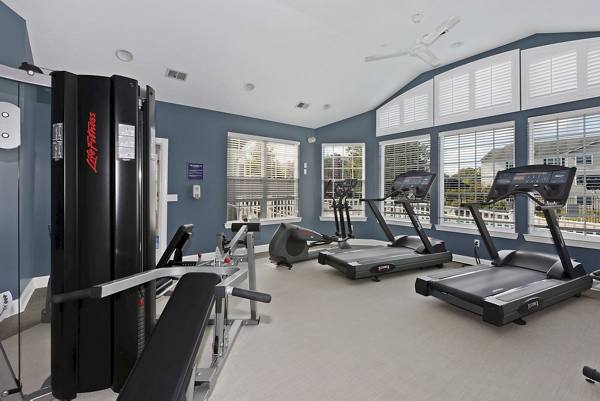 fitness center at HeatherGate at Oxford Valley Apartments