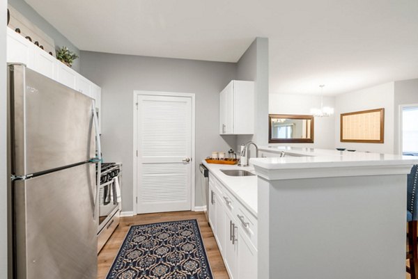 kitchen at HeatherGate at Oxford Valley Apartments