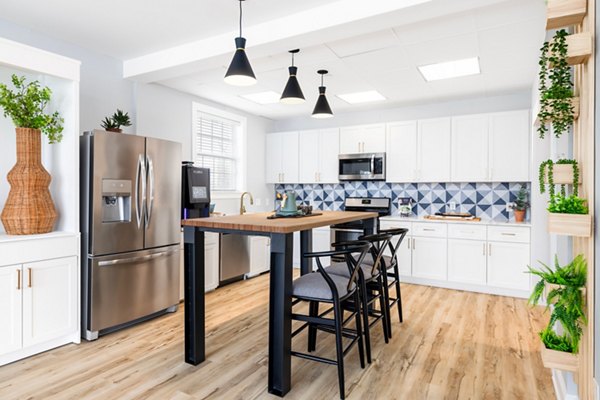 kitchen at HeatherGate at Oxford Valley Apartments