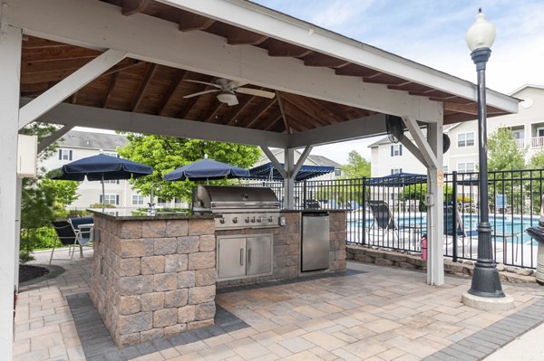 grill area at HeatherGate at Oxford Valley Apartments