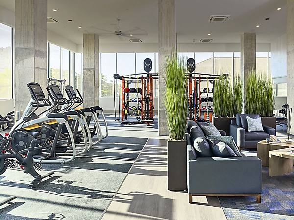fitness center at Generation Atlanta Apartments