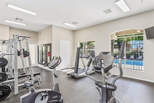 fitness center at Morada Sky Apartments