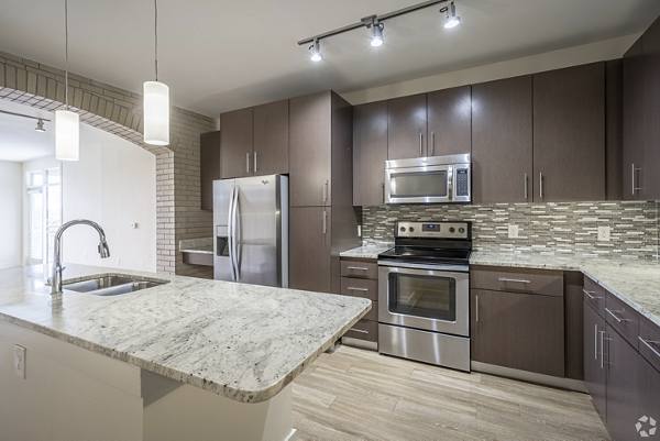 kitchen at Tate at Tanglewood Apartments