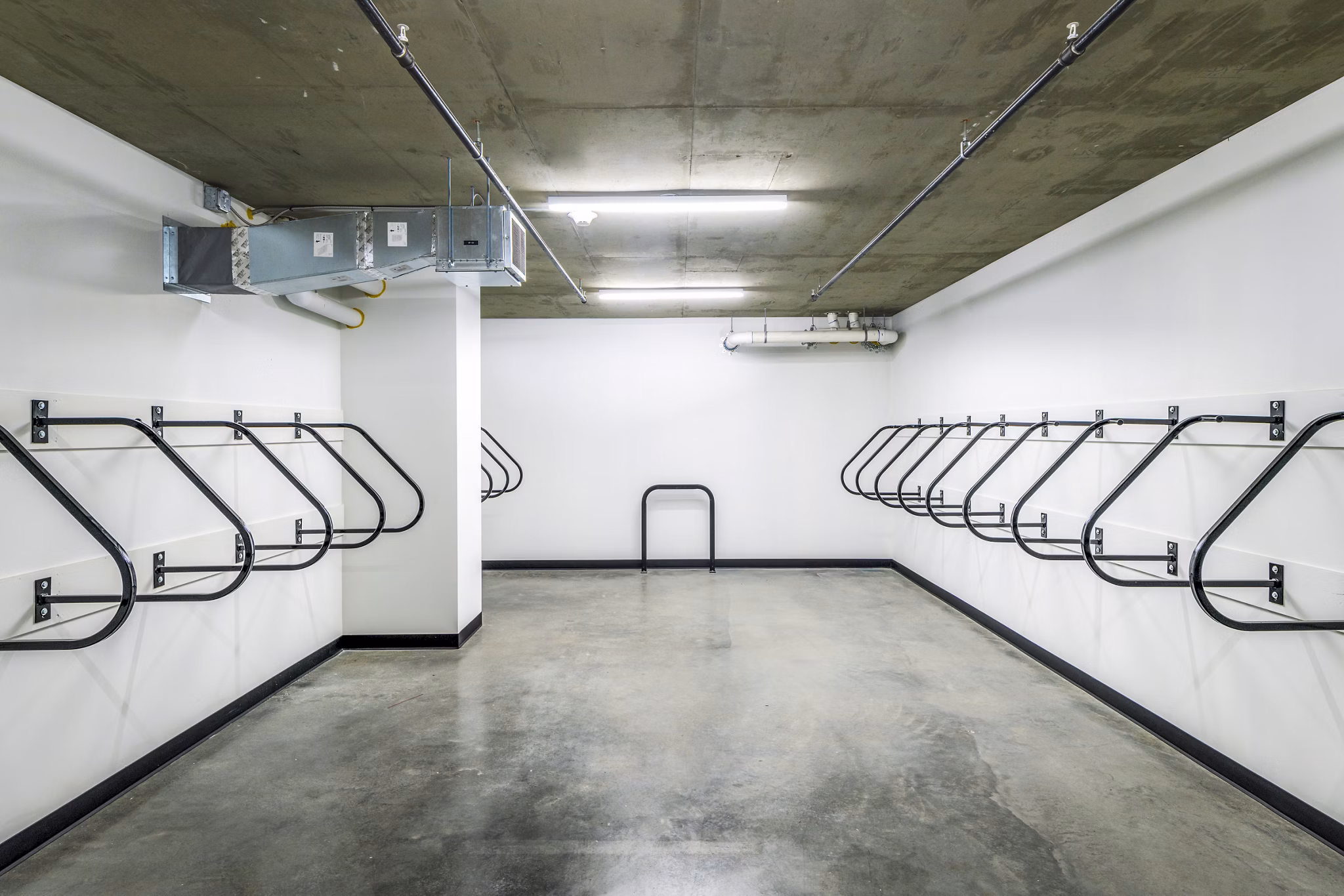 Secure bike storage facility at Union on Broadway Apartments, offering convenient living for cycling enthusiasts in the heart of the city