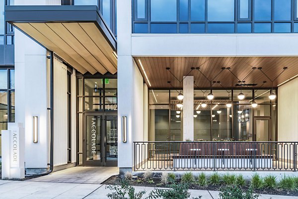 The Accolade Apartments: Luxurious high-rise building in vibrant cityscape