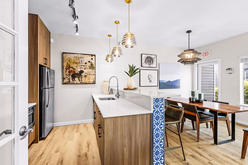 Stylish clubhouse with modern amenities at Avana West Hill Apartments