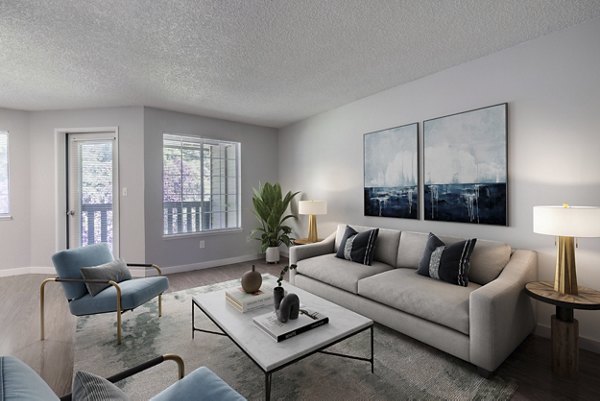 living room at Avana West Hill Apartments