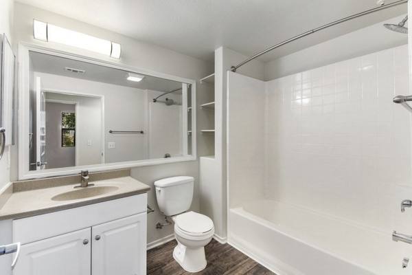 bathroom at Ridgeview Apartments