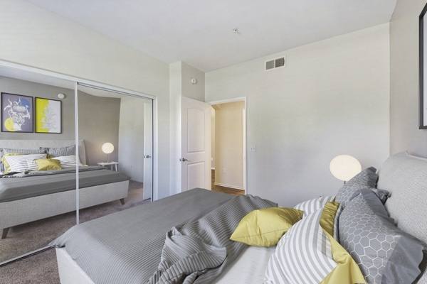 bedroom at Ridgeview Apartments