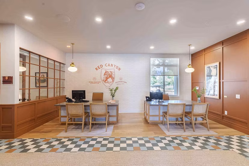 clubhouse at Blue Ridge - Palomino Park Apartments 