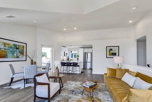 living room at Blue Ridge - Palomino Park Apartments