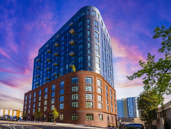 Harlowe Apartments: Modern luxury building in vibrant urban setting