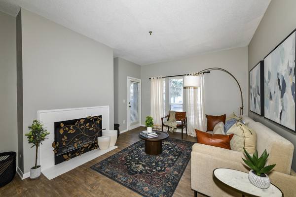 living room at Avana Dunwoody Apartments
