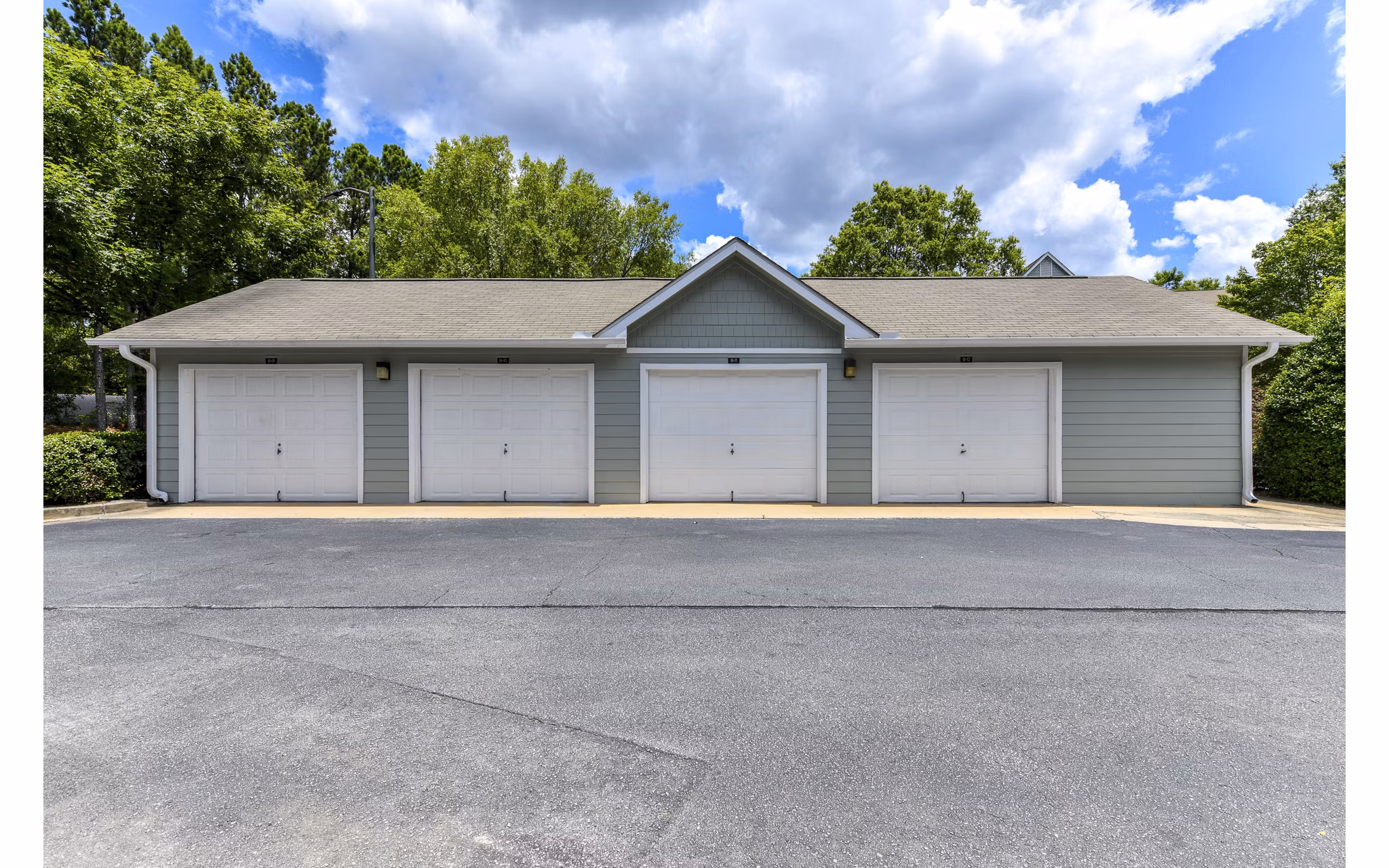 Well-maintained parking garage at Avana Twenty9 Apartments featuring ample space and modern security features