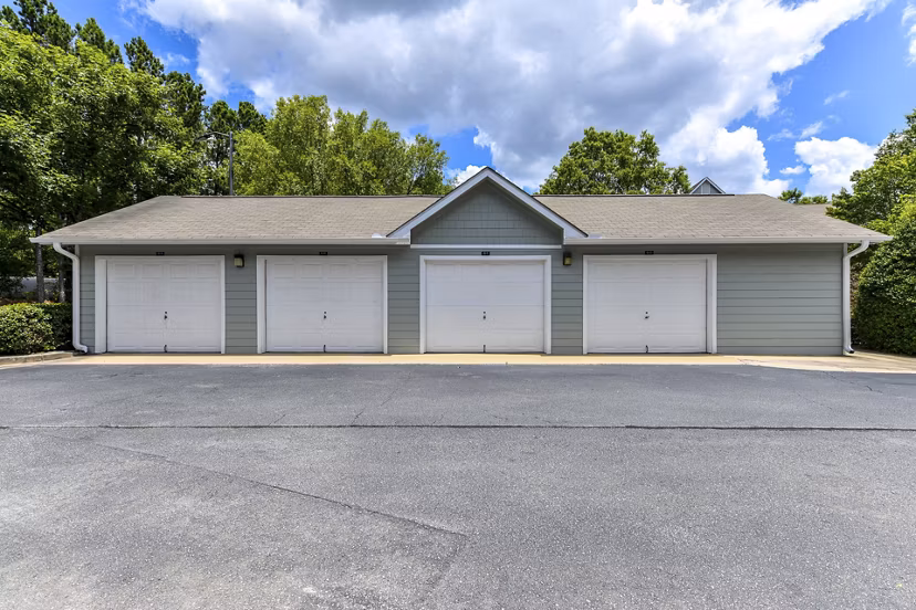 Well-maintained parking garage at Avana Twenty9 Apartments featuring ample space and modern security features