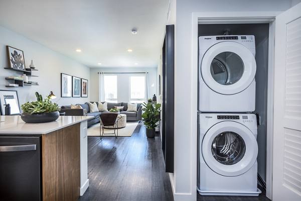 laundry room at MV Apartments