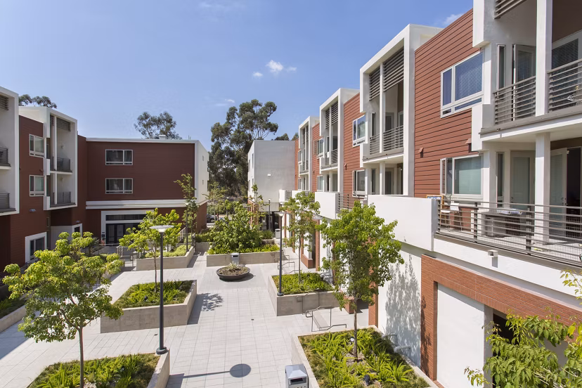 exterior at Residences at Westgate Apartments 