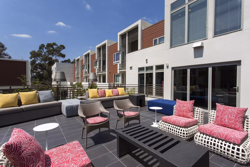 grill area at Residences at Westgate Apartments 
