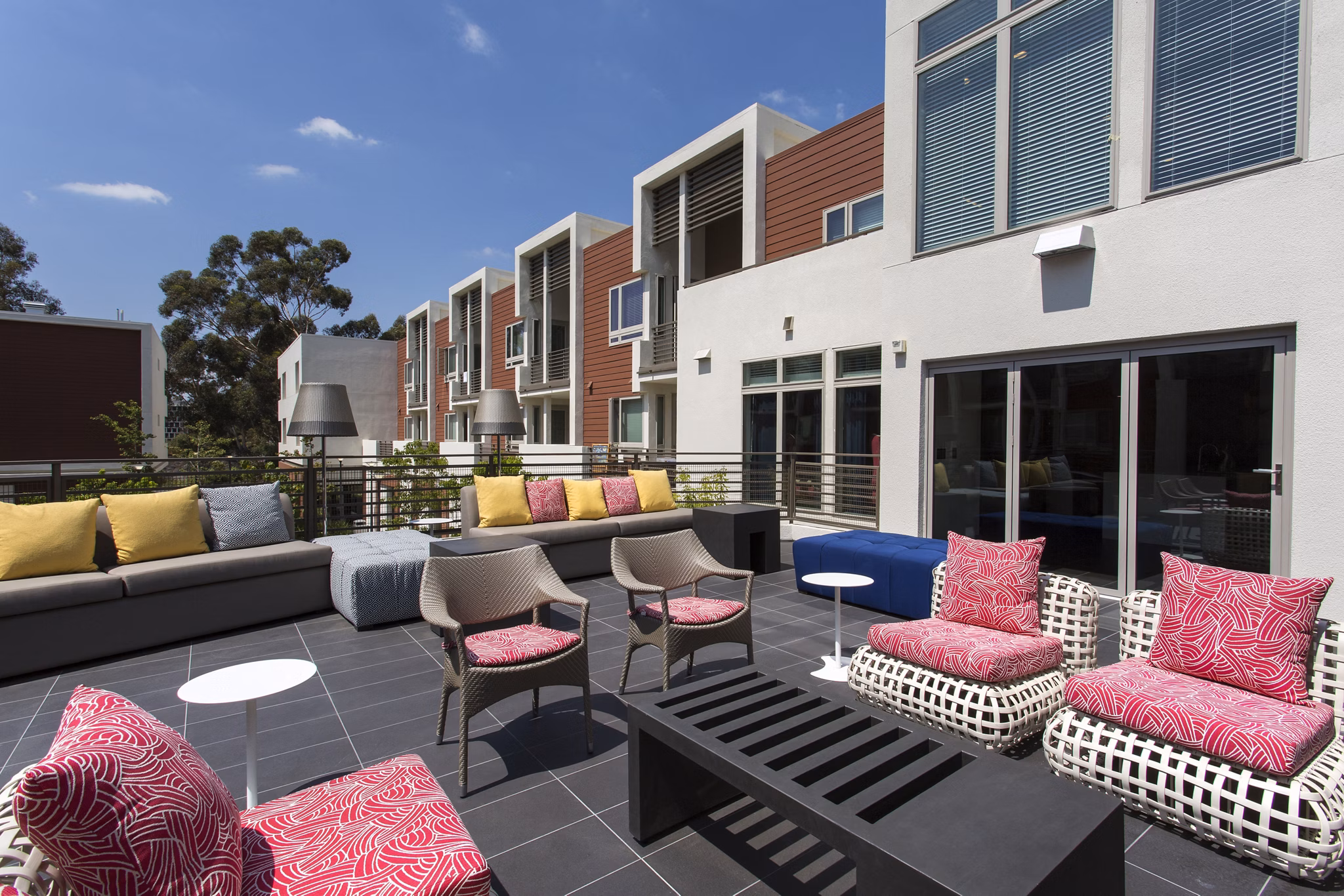 grill area at Residences at Westgate Apartments 