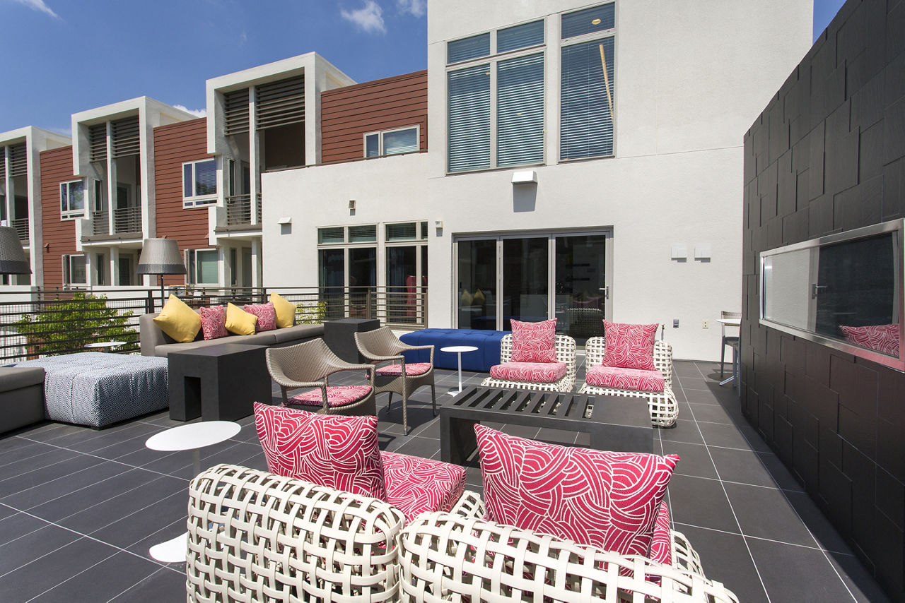 Roof deck at Residences At Westgate Apartments (3 of 3)