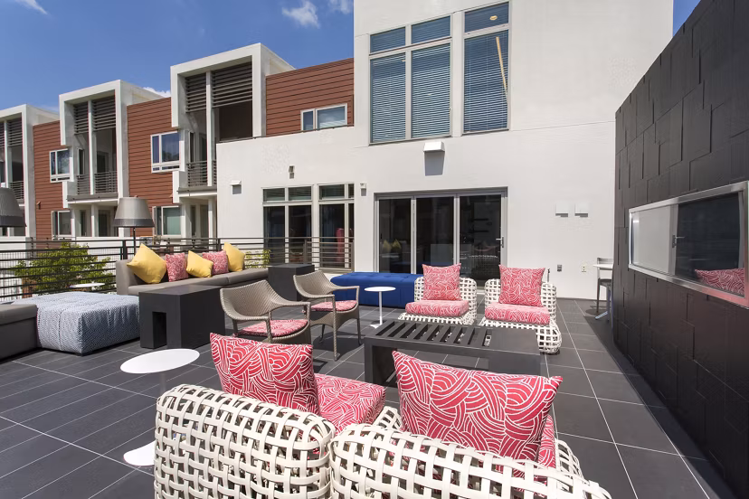 grill area at Residences at Westgate Apartments 