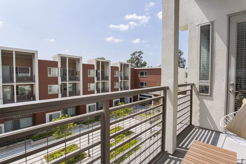 patio at Residences at Westgate Apartments 