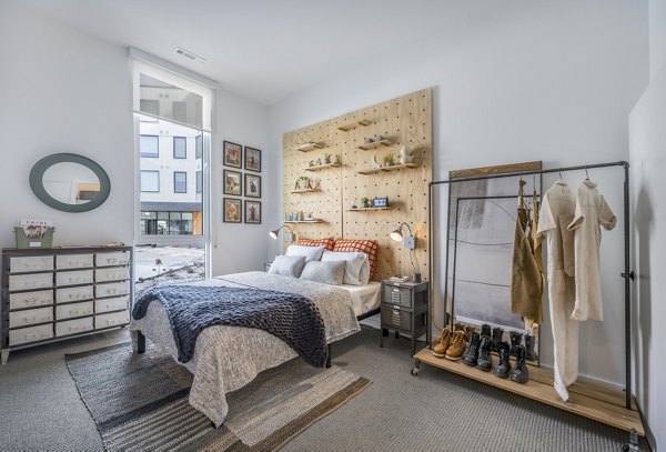 bedroom at Addison Apartments