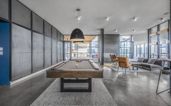 game room at Addison Apartments