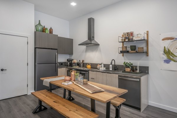 kitchen at Addison Apartments