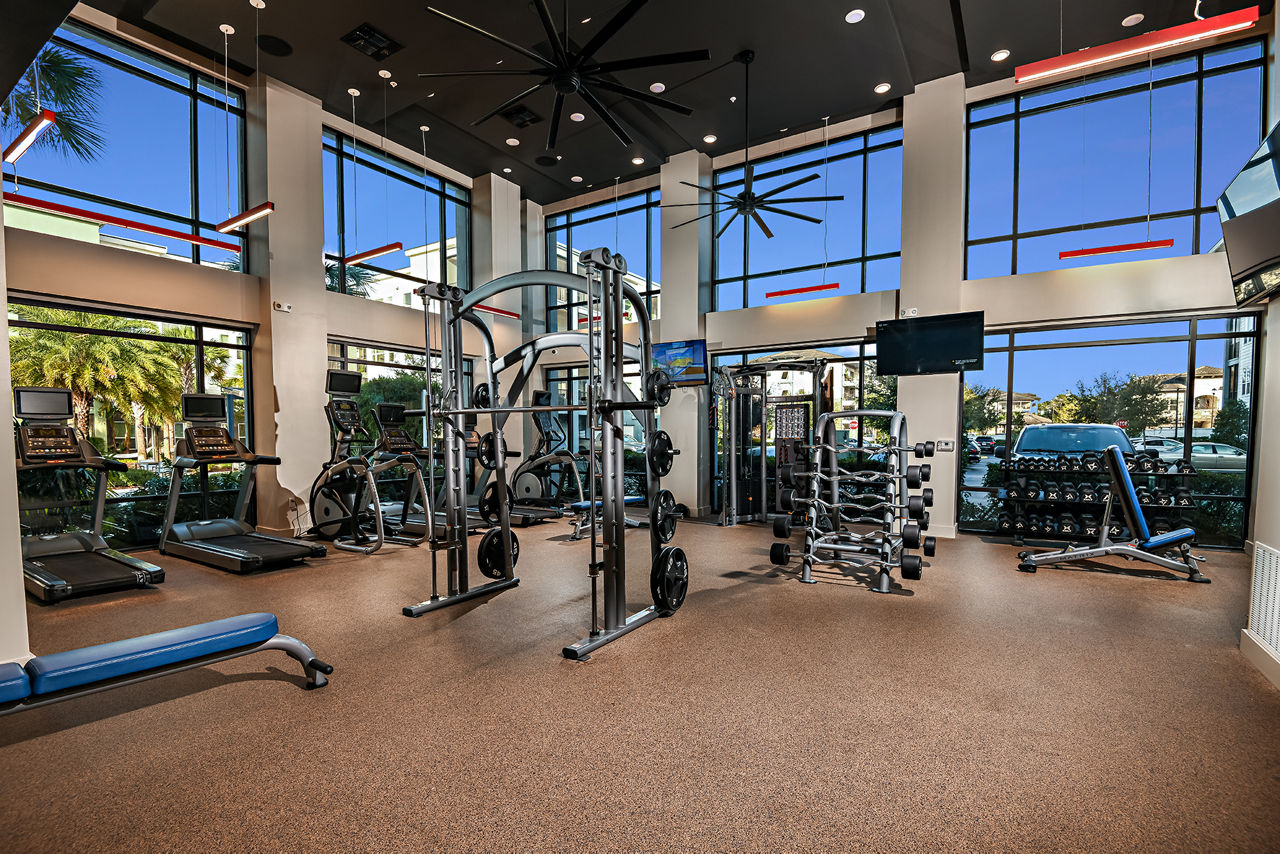 Gym at Kestra (1 of 2)