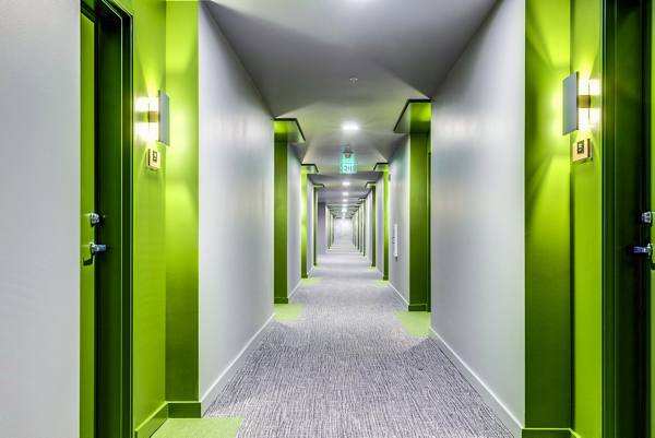 hallway at EdgePoint Apartments