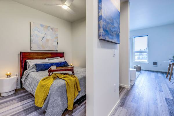 bedroom at EdgePoint Apartments