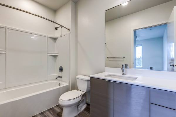 bathroom at EdgePoint Apartments