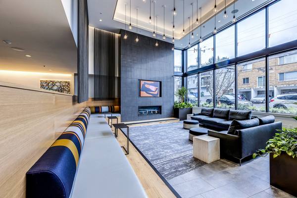 clubhouse/lobby at EdgePoint Apartments