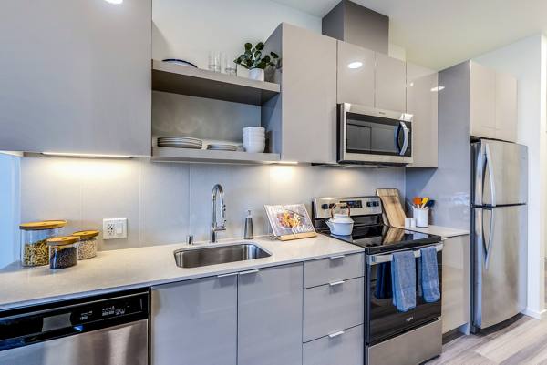 kitchen at EdgePoint Apartments