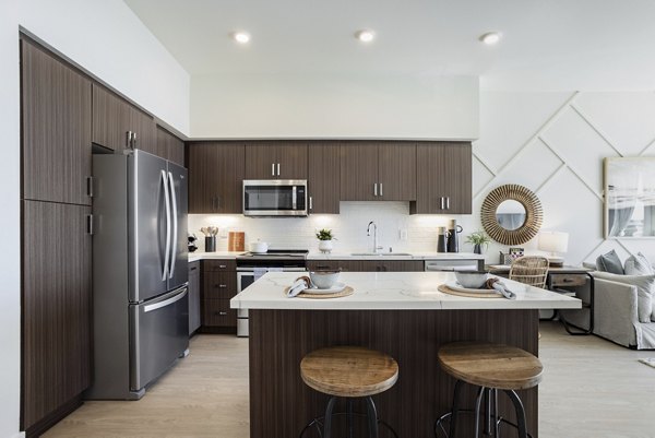 kitchen at Coastline Ventura Apartments