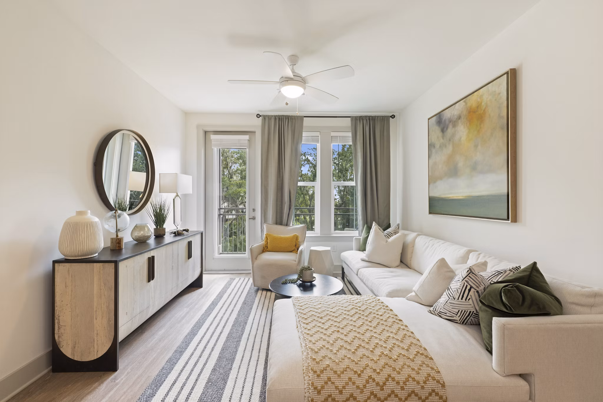 bedroom at Atlantic Beach House Apartments