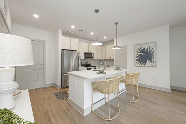 living room at Atlantic Beach House Apartments
