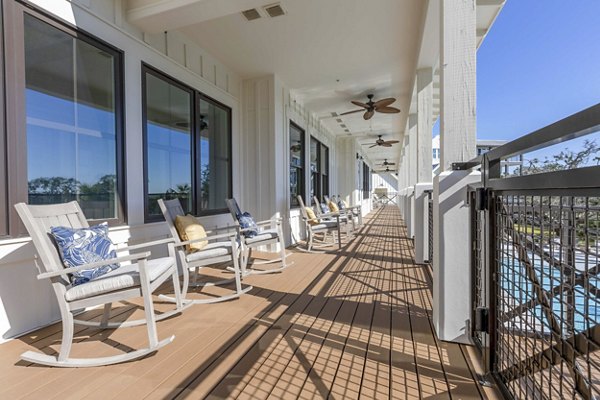 patio at Atlantic Beach House Apartments